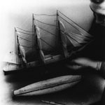 Click for 600-pixel-wide version - ''Once the ship was built, the hull was split apart...''